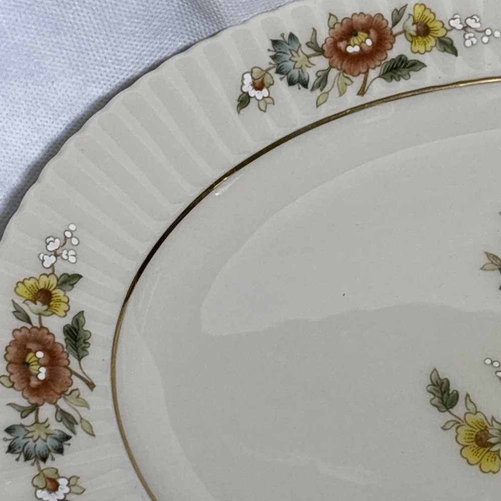 Vintage Lenox Temple Blossom Oval Serving Platter 13.5 x10